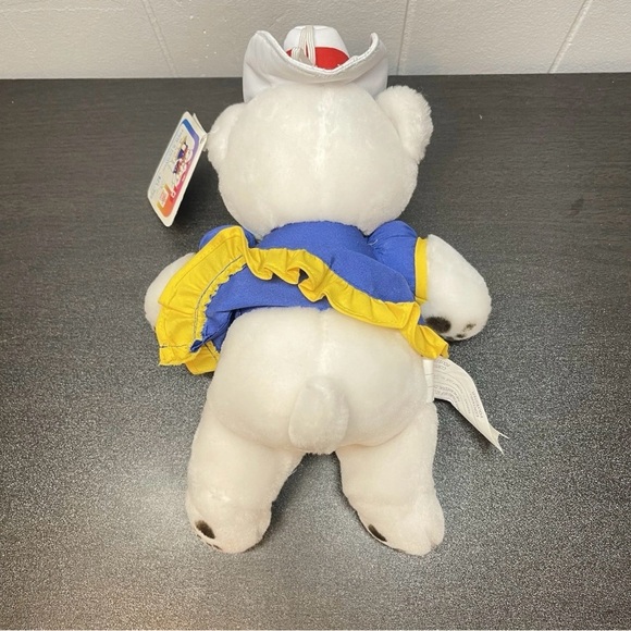 Vintage Calgary Olympic Games Plush Mascot 1988 Hidy and Howdy With Tag - Picture 3 of 7